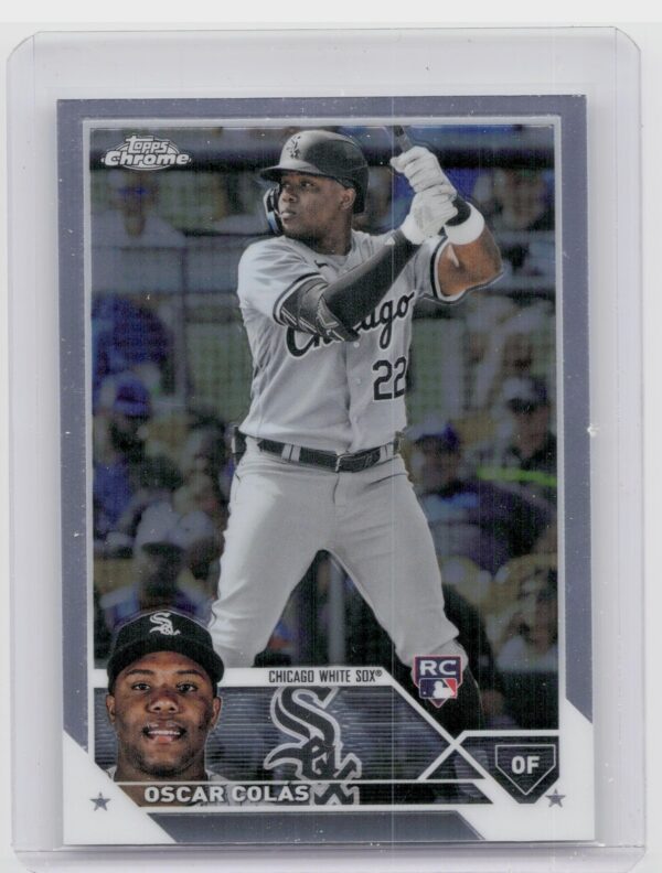 2023 Topps Chrome Oscar Colas RC #145 Sox