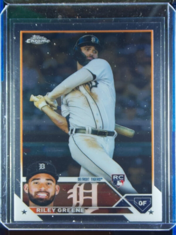 2023 Topps Chrome Riley Greene RC #182 Tigers