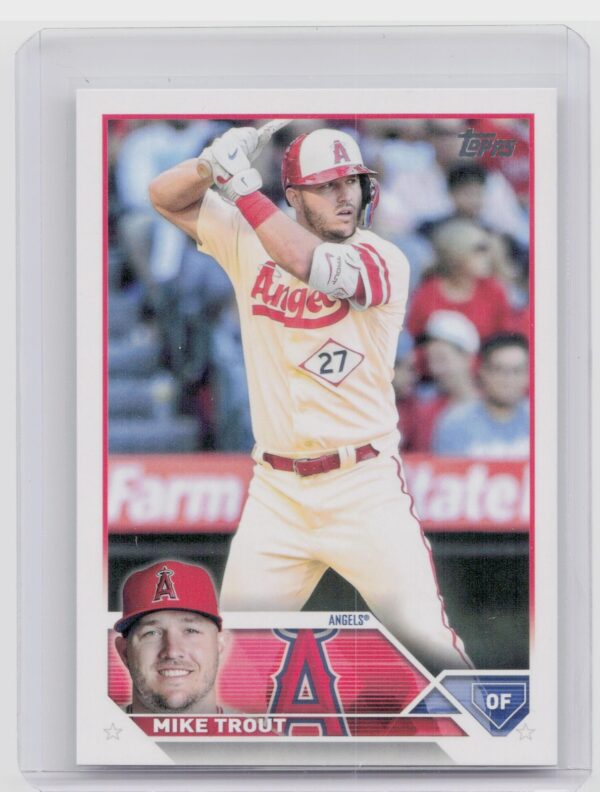 2023 Topps Mike Trout #27 Angels