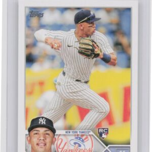 2023 Topps Oswald Peraza Rookie RC #132 Yankees