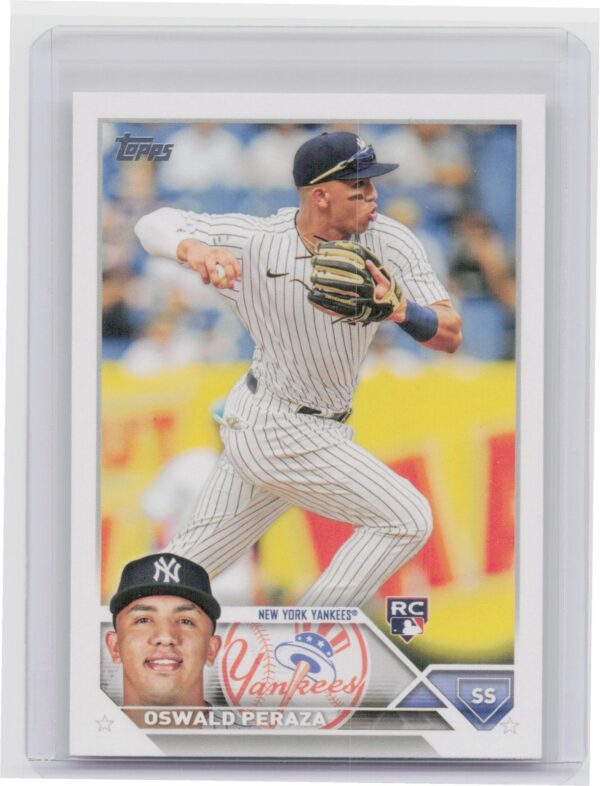2023 Topps Oswald Peraza Rookie RC #132 Yankees