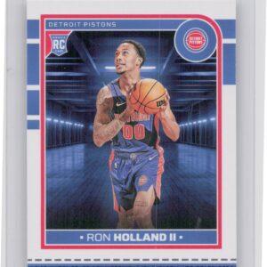 2024-25 Hoops Ron Holland II RC #235 Pistons