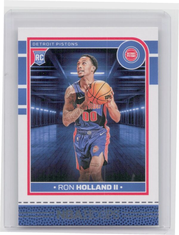 2024-25 Hoops Ron Holland II RC #235 Pistons