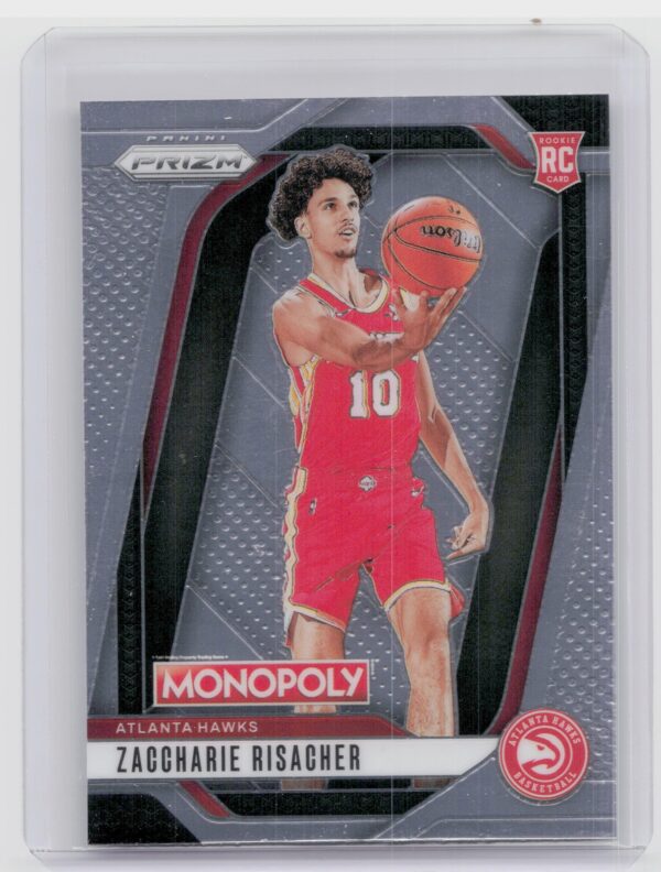 2024-25 Panini Prizm Monopoly Zaccharie Risacher 27 Hawks