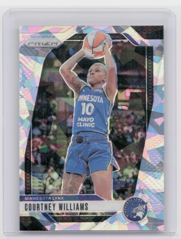 2024-25 Panini Prizm WNBA Courtney Williams Ice Prizms #79 Lynx