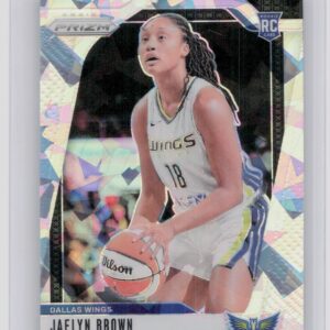 2024-25 Panini Prizm WNBA Jaelyn Brown Ice Prizms RC #31 Wings