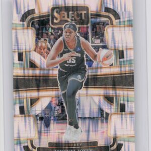 2024-25 Panini Select WNBA Jonquel Jones Silver Flash Prizms 14 Liberty