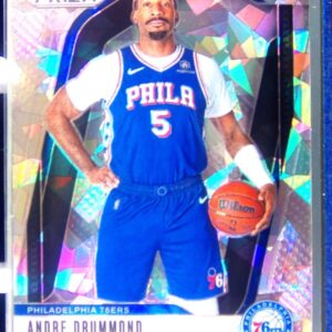 2024-25 Prizm Andre Drummond Prizms Ice #18 76ers