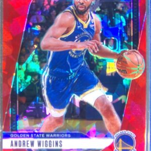 2024-25 Prizm Andrew Wiggins Prizms Red Ice #19 Warriors
