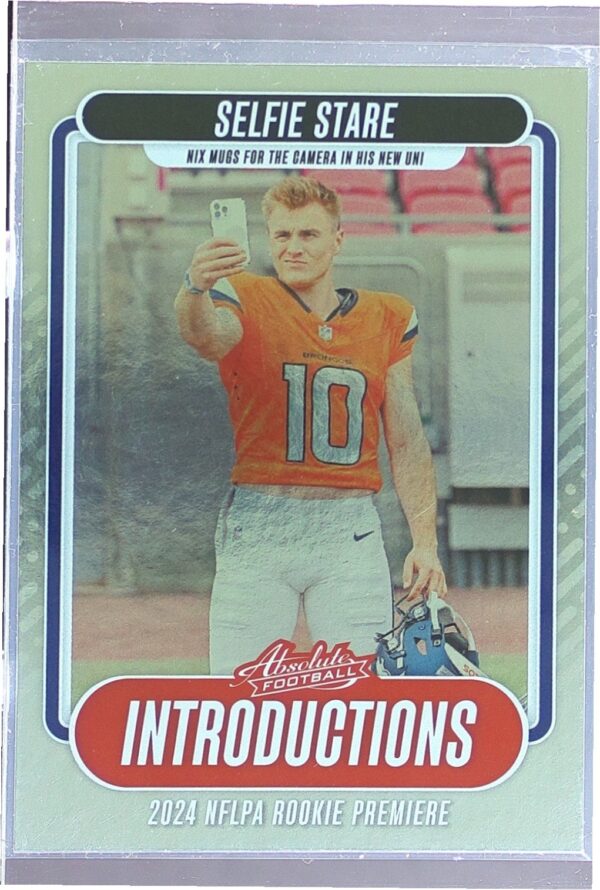 2024 Absolute Bo Nix RC #I-BNX Broncos Introductions
