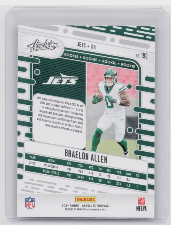 2024 Absolute Braelon Allen Red and Blue RC 190 Jets - Image 3