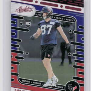 2024 Absolute Cade Stover Red and Blue RC 185 Texans