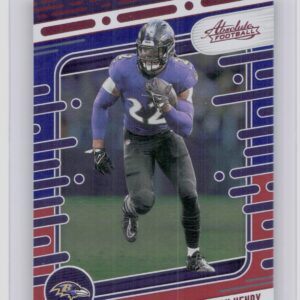 2024 Absolute Derrick Henry Red and Blue 8 Ravens