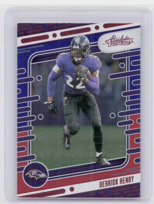2024 Absolute Derrick Henry Red and Blue 8 Ravens