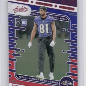 2024 Absolute Devontez Walker Red and Blue RC 181 Ravens