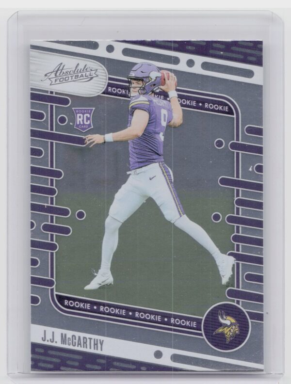 2024 Absolute J.J. McCarthy Retail RC 110 Vikings