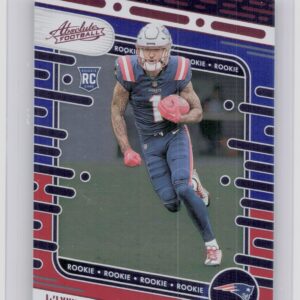 2024 Absolute Ja'Lynn Polk Red and Blue RC 137 Patriots