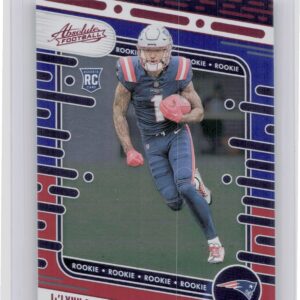 2024 Absolute Ja'Lynn Polk Red and Blue RC 137 Patriots