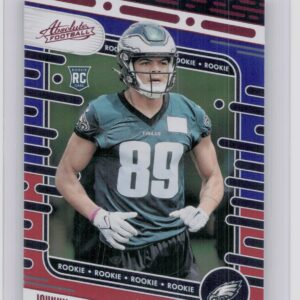 2024 Absolute Johnny Wilson Red and Blue RC 196 Eagles