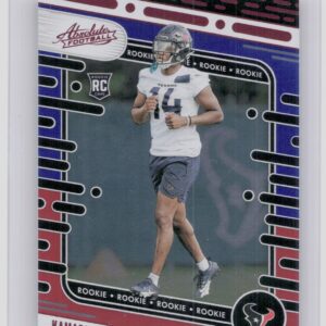 2024 Absolute Kamari Lassiter RC Red and Blue 142 Texans