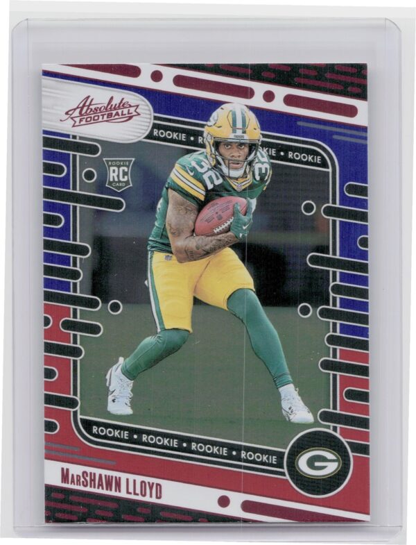 2024 Absolute MarShawn Lloyd Red and Blue RC 171 Packers