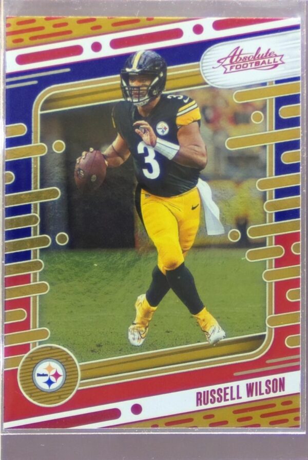 2024 Absolute Russell Wilson Red and Blue 88 Steelers