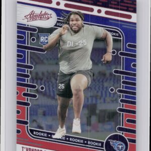 2024 Absolute T'Vondre Sweat Red and Blue RC 138 Titans