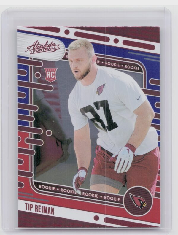2024 Absolute Tip Reiman Red and Blue RC 167 Cardinals