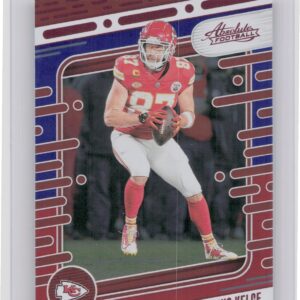 2024 Absolute Travis Kelce Red and Blue RC 51 Chiefs