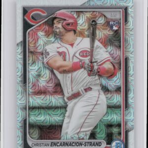 2024 Bowman Christian Encarnacion-Strand Chrome Mojo Refractors RC #79 Reds