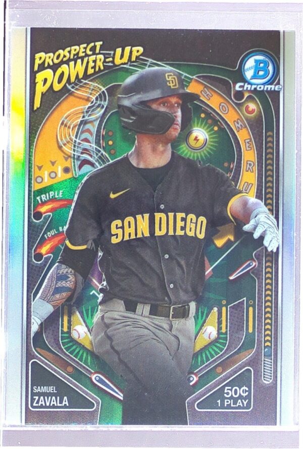 2024 Bowman Samuel Zavala #PP-2 Padres Prospect Power Up