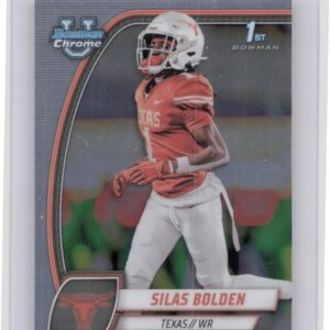 2024 Bowman U Chrome Silas Bolden #164 Texasll
