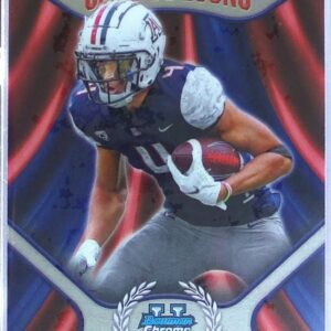 2024 Bowman University Chrome Tetairoa McMillan #CI-15 Wildcats Campus Icons