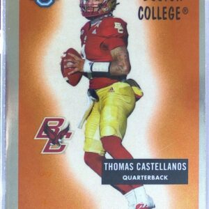 2024 Bowman University Chrome Thomas Castellanos #55B-11 Eagles 1955 Bowman