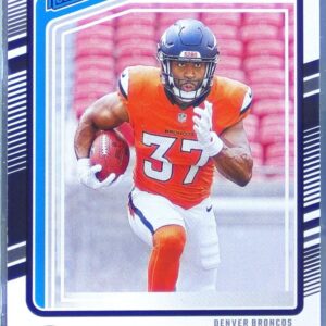 2024 Donruss Audric Estime RC #335 Broncos