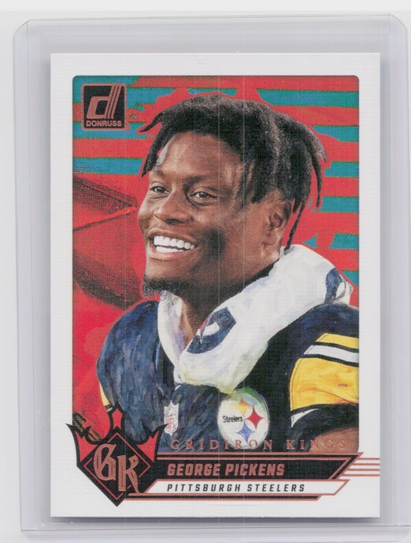 2024 Donruss George Pickens 3 Steelers Gridiron Kings