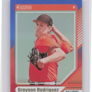2024 Donruss Grayson Rodriguez Red and Blue #62 Orioles