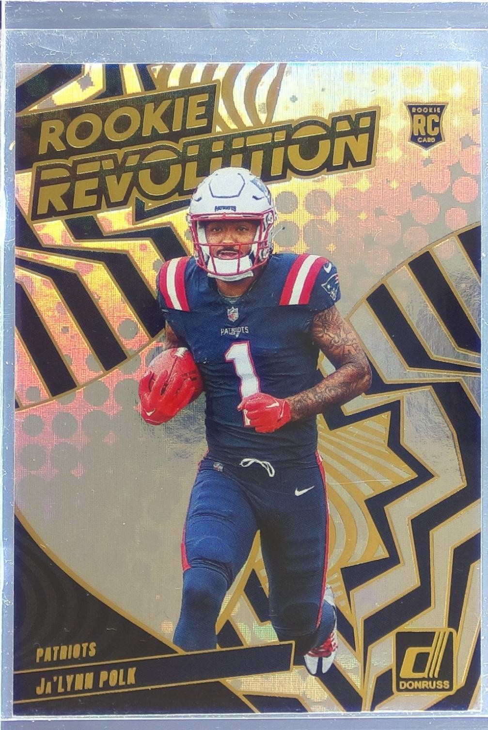 2024 Donruss Ja'Lynn Polk RC 31 Patriots Rookie Revolution