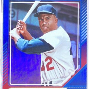 2024 Donruss Jackie Robinson Red and Blue #16 Dodgers