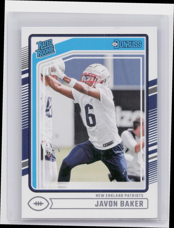 2024 Donruss Javon Baker RC 353 Patriots