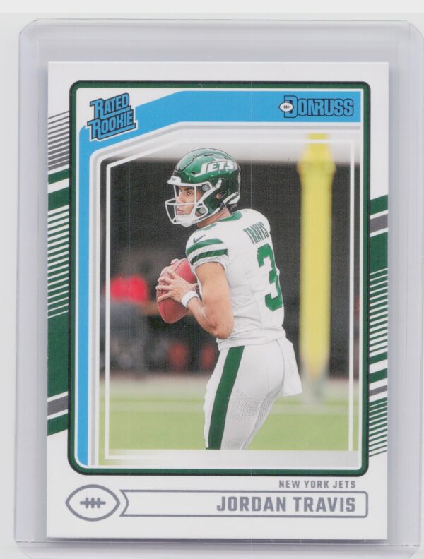2024 Donruss Jordan Travis RC 349 Jets