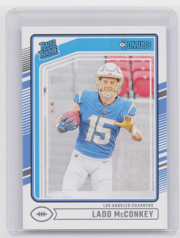2024 Donruss Ladd McConkey RC 328 Chargers