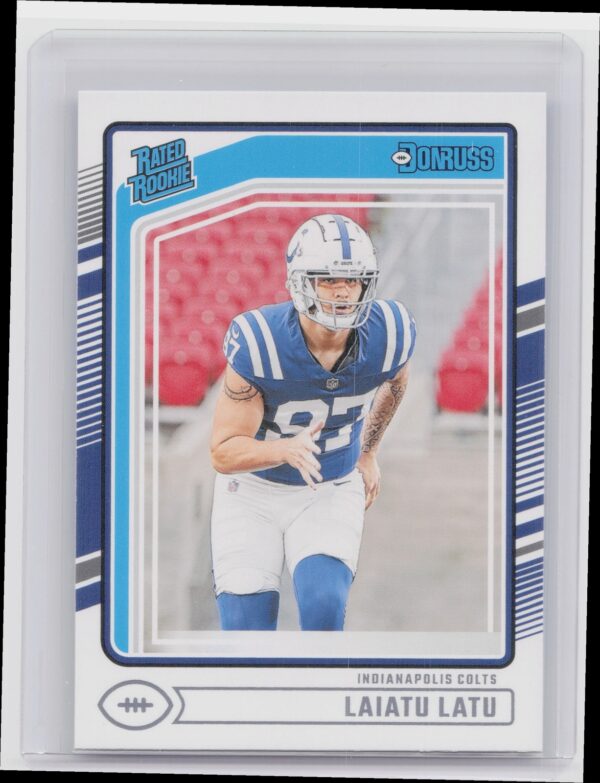 2024 Donruss Laiatu Latu RC 311 Colts