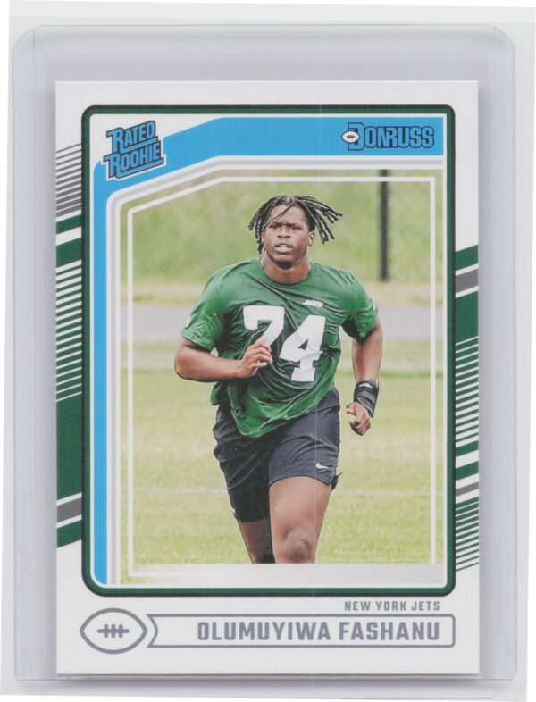 2024 Donruss Olumuyiwa Fashanu RC 330 Jets