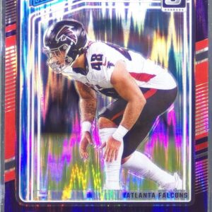 2024 Donruss Optic Bralen Trice Purple Shock RC #212 Falcons