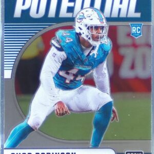 2024 Donruss Optic Chop Robinson RC #12 Dolphins Hidden Potential