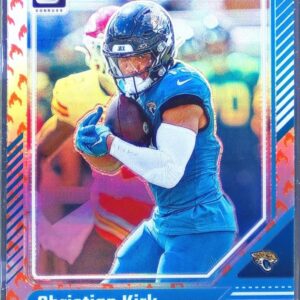 2024 Donruss Optic Christian Kirk Fire #90 Jaguars