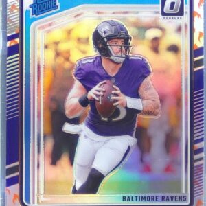 2024 Donruss Optic Devin Leary Fire RC #227 Ravens