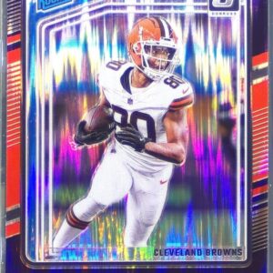 2024 Donruss Optic Jamari Thrash Purple Shock RC #241 Browns