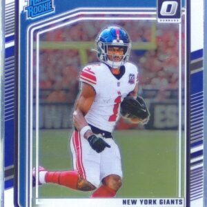 2024 Donruss Optic Malik Nabers RC #271 Giants
